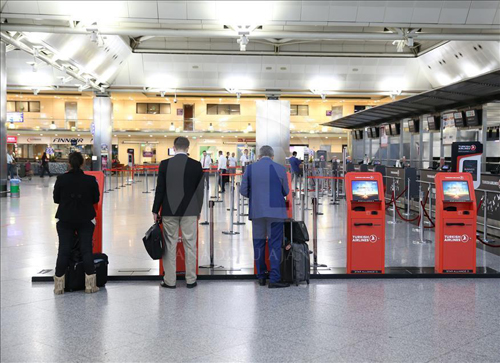 (تصاویر) وضعیت عادی در فرودگاه استانبول