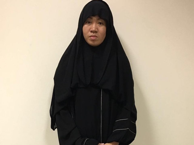 (تصویر)این زن داعشی در کویت بازداشت شد
