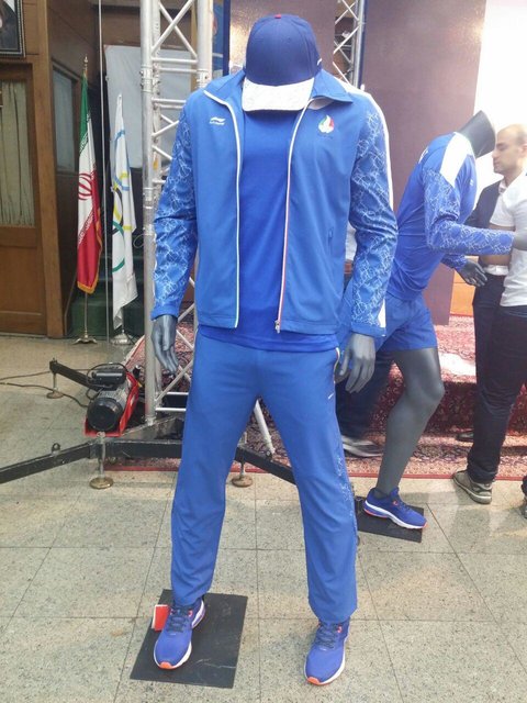 (تصاویر)از لباس کاروان ایران در المپیک رونمایی شد