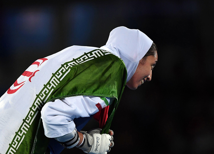 (تصاویر) تاریخ‌سازی کیمیا علیزاده در المپیک