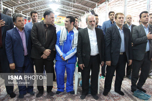 (تصاویر) استقبال از سهراب مرادی در اصفهان
