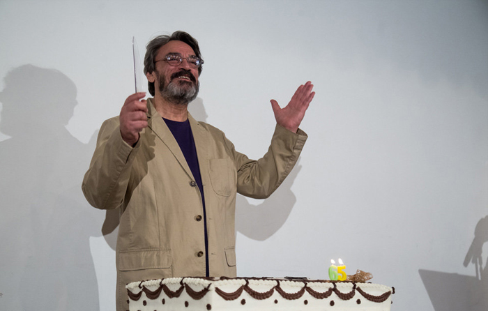 (تصاویر) جشن تولد حسین علیزاده