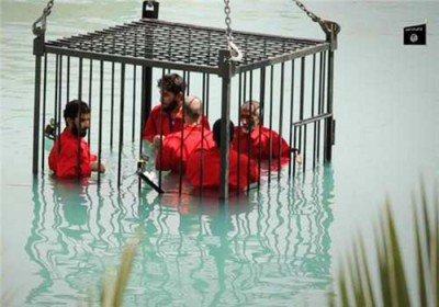 داعش ۸ غیرنظامی را در آب غرق کرد +(تصویر)