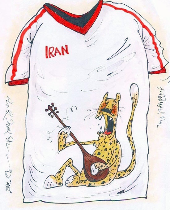 (کاریکاتور) طرح جدید لباس تیم ملی!