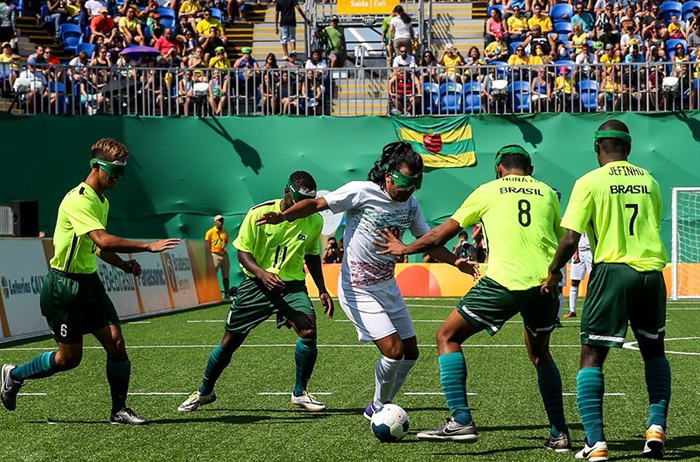 (تصاویر) صعود فوتبال پنج نفره ایران به نیمه نهایی پارالمپیک