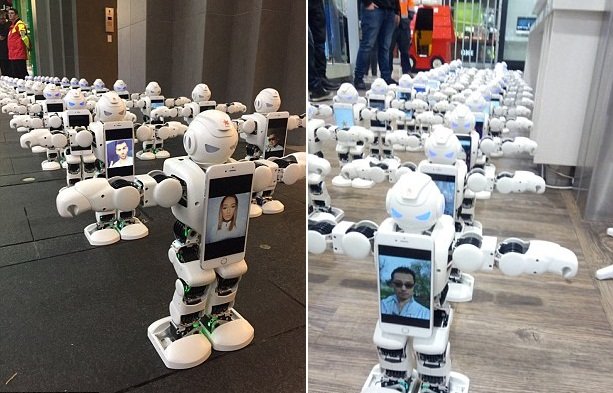 ربات‌ها در صف خرید آیفون 7+(تصاویر)