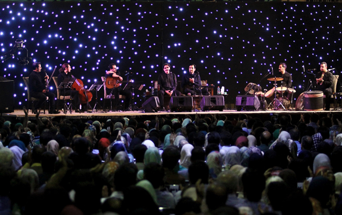 (تصاویر) کنسرت ناظری‌ها در تفت