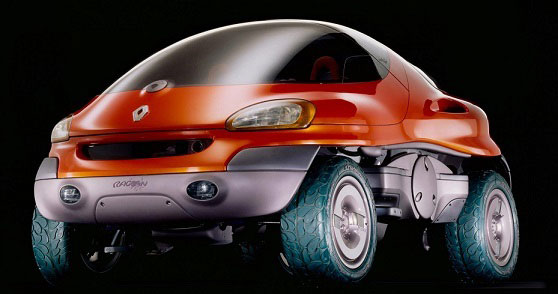 (تصاویر) عجیب ترین مدل‌های مفهومی خودروهای رنو