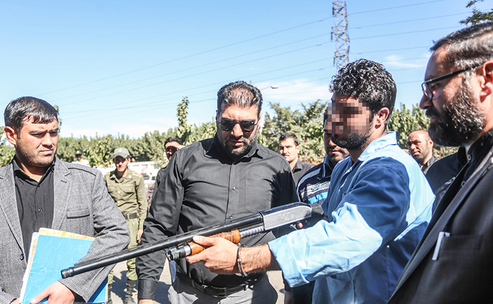 (تصاویر) بازسازی صحنه قتل در مشهد