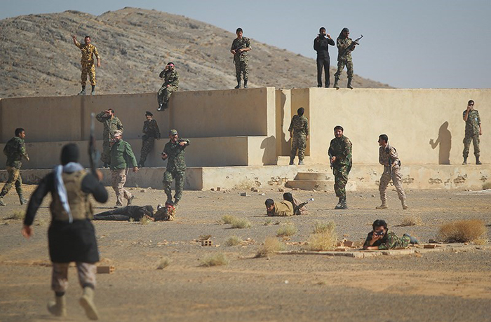 (تصاویر) تمرین نبرد با داعش در اصفهان