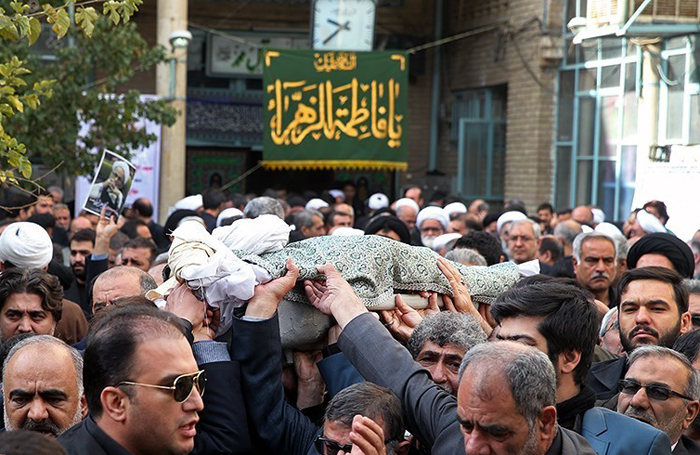 (تصاویر) مراسم تشییع حجت‌الاسلام شجونی