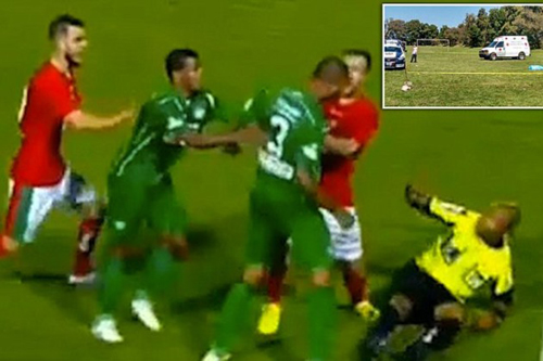 (تصاویر) فوتبالیست مکزیکی داور را کُشت