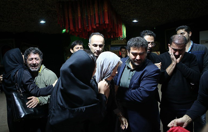(تصاویر) وداع با شهید ایرانی حمله به کرکوک