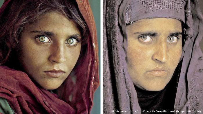 بازداشت «دختر افغان نشنال جئوگرافیک» +(عکس)