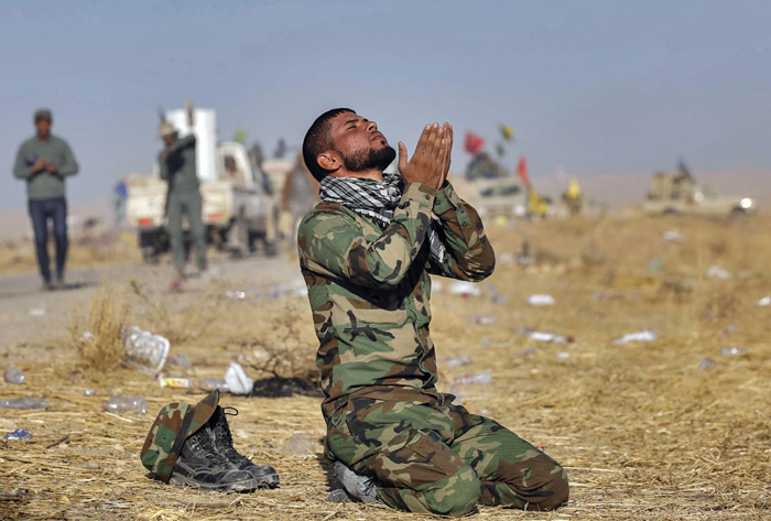 (تصاویر) نیروهای عراقی در 5 کیلومتری 
