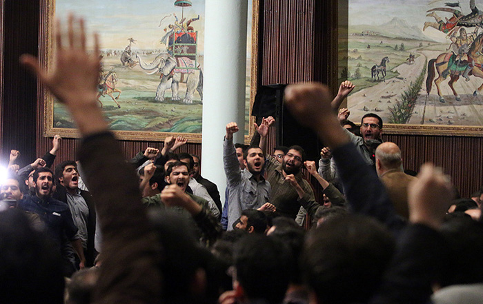 (تصاویر) روحانی در دانشگاه تهران