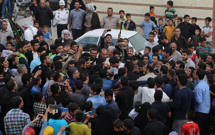 فرارو | (تصاویر) استقبال از احمدی نژاد در ملاثانی