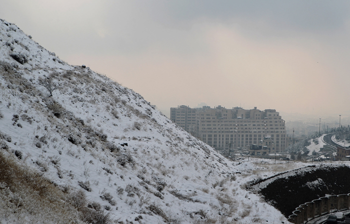 (تصاویر) برف در شمال تهران