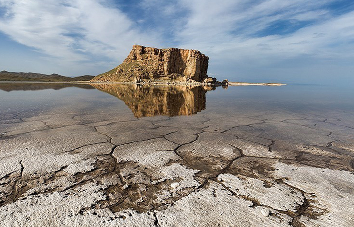 (تصاویر) حال این روزهای دریاچه ارومیه