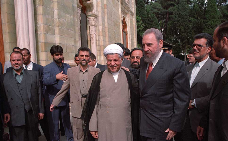 (تصاویر) سفر فیدل کاسترو به ایران
