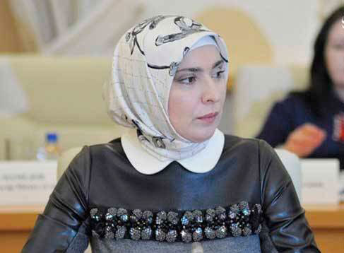(تصویر) زن مسلمانی که رقیب پوتین شد