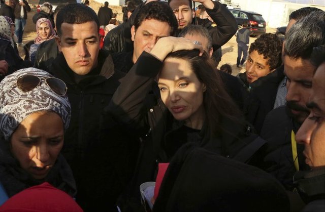 درخواست آنجلینا جولی از شورای امنیت برای حل جنگ سوریه