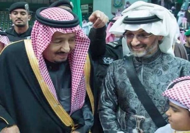 دیدار پادشاه عربستان با زندانی بزرگ!