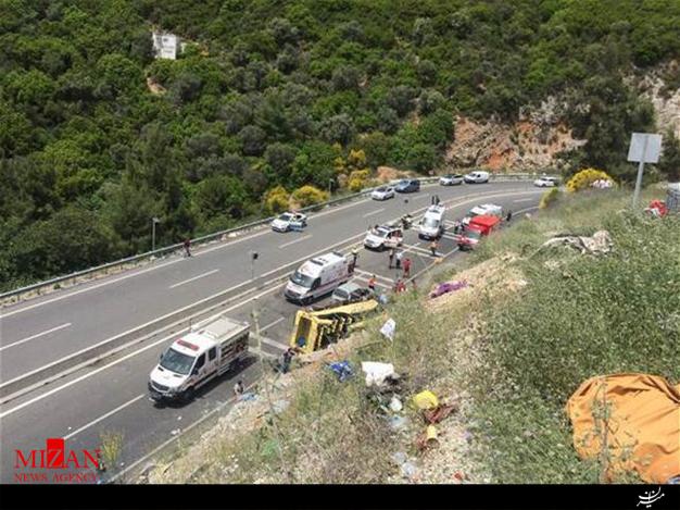 حادثه برای خودروی گردشگران در ترکیه