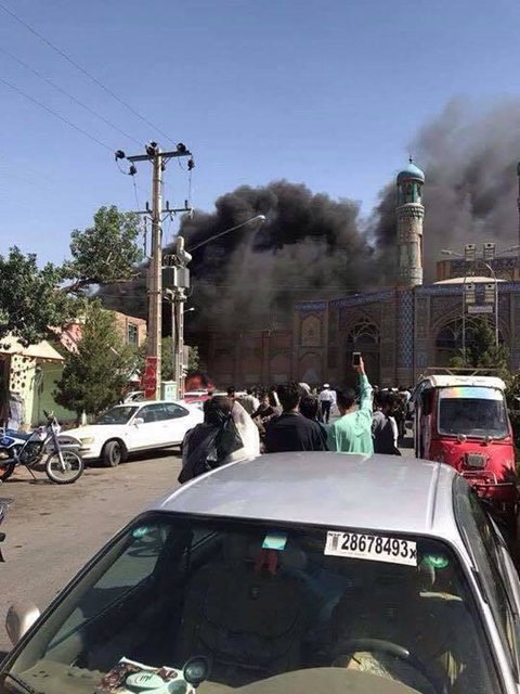 انفجار در مقابل مسجد جامع هرات