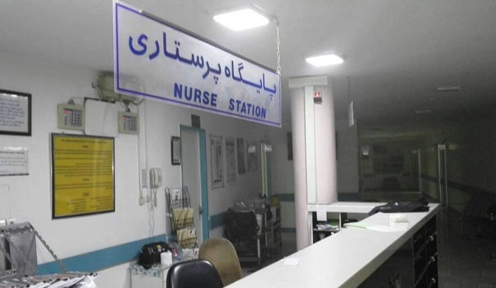 (تصاویر) مهار آتش‌سوزی در بیمارستان مهر اهواز