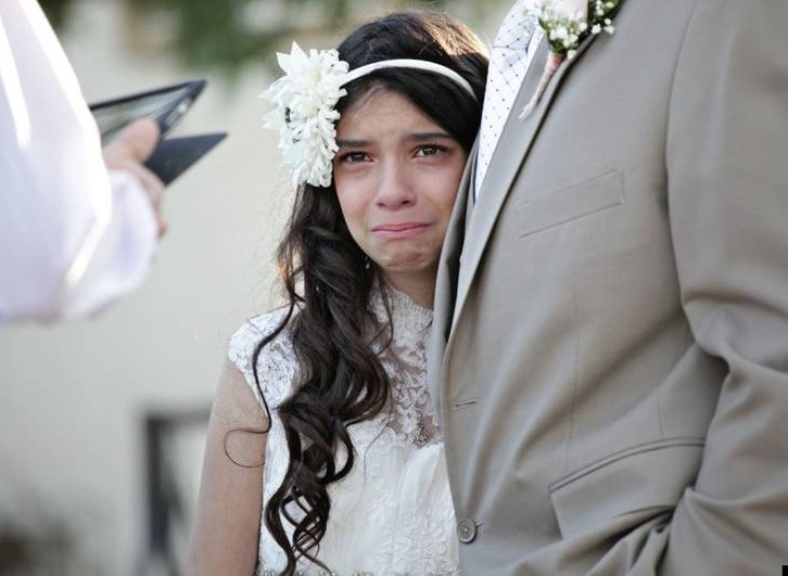 (عکس) غمگین‌ترین عروسی جهان