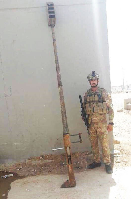 (عکس) سلاح عجیب کشف شده از داعش