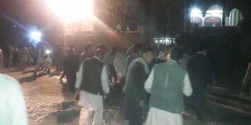 انفجار انتحاری در مسجد امام زمان کابل