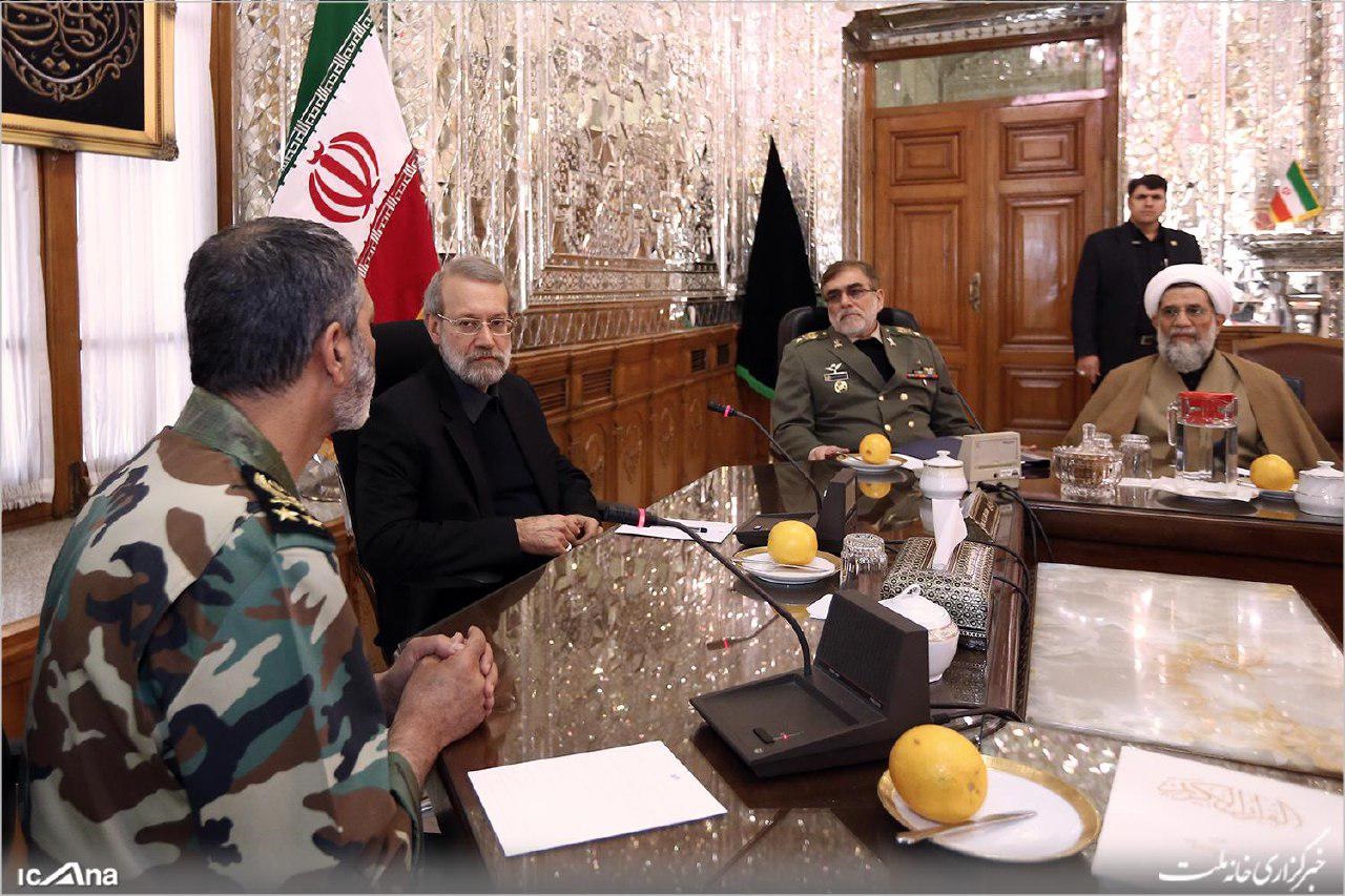 میزبانی لاریجانی از فرماندهان جدید ارتش