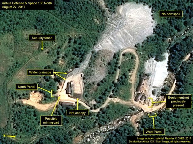 ریزش مرگبار تونل در سایت اتمی کره شمالی