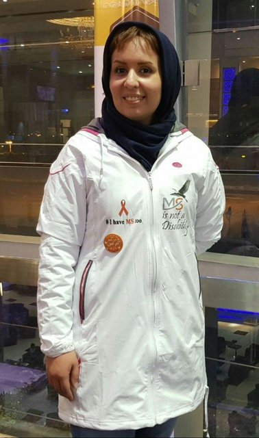 دختر مبتلا به ام‌س، مشعل‌دار تیم ایران در المپیک زمستانی شد.