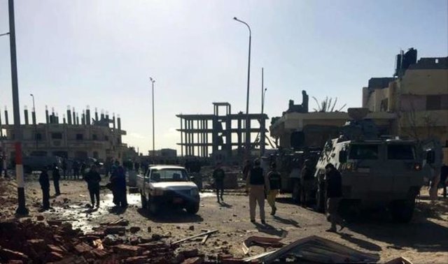 115 کشته در حمله به مسجدی در مصر