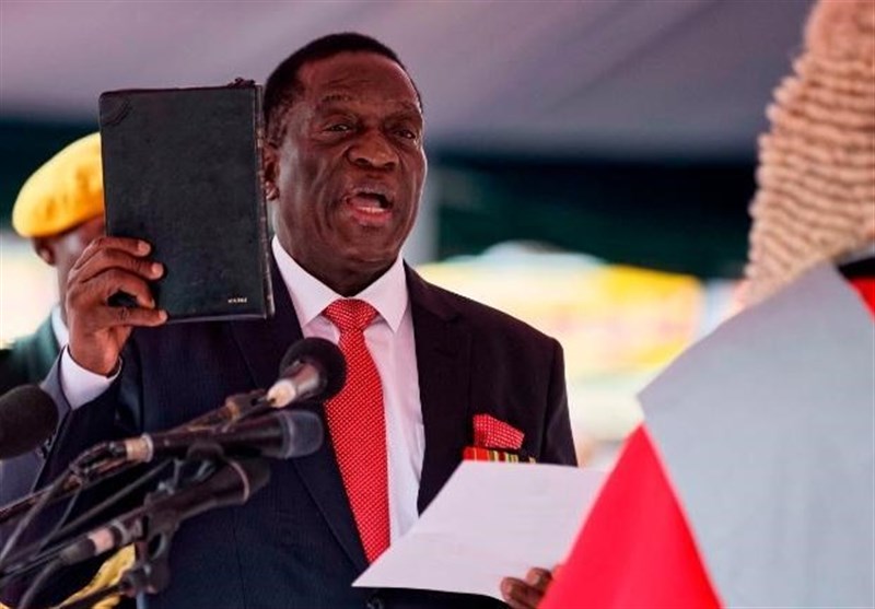 رئیس‌جمهور موقت زیمبابوه سوگند یاد کرد