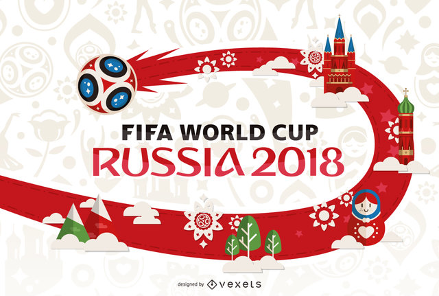 (تصویر) رونمایی از پوستر جام جهانی روسیه