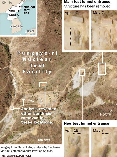 نخستین گام‌ها برای تعطیلی تاسیسات هسته‌ای کره شمالی