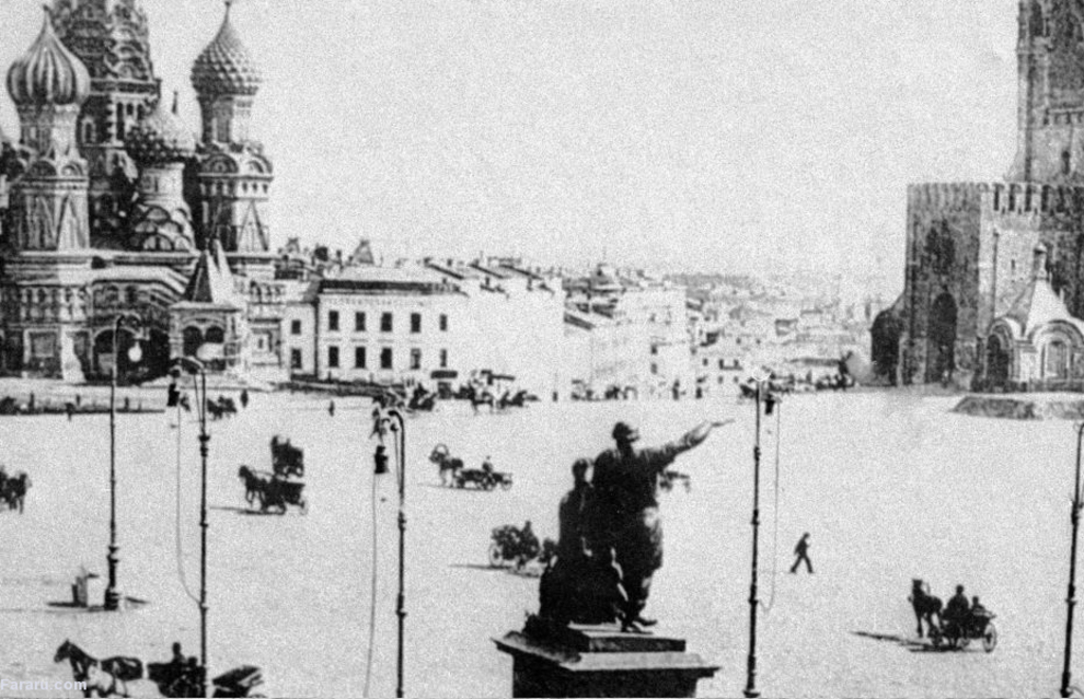 میدان سرخ در مسکو 1896