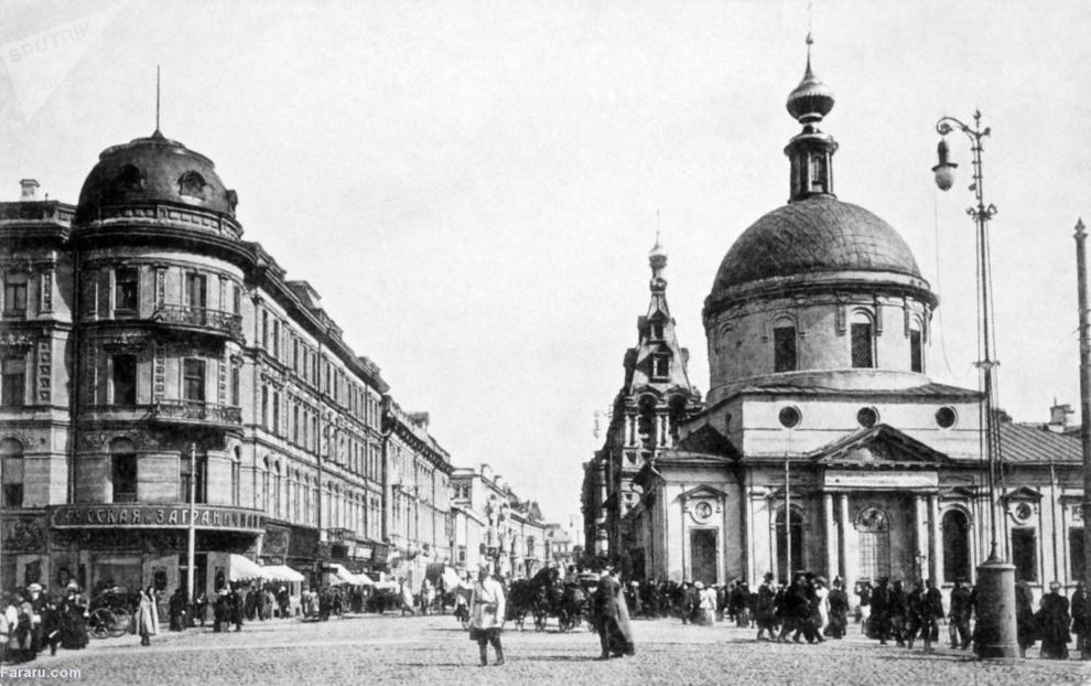 خیابان تورسکی در مسکو 1914