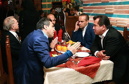 (تصاویر) جشن تولد ناصر حجازی