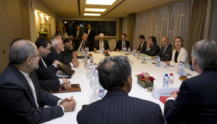 (تصاویر) مذاکرات ظریف در بروکسل