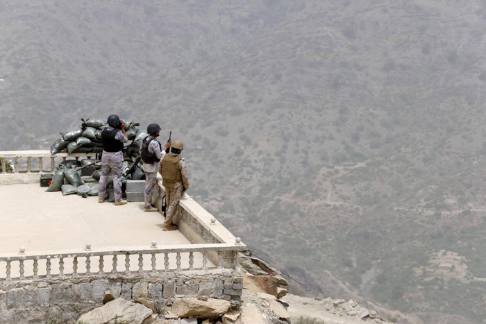 (تصاویر) استقرار ارتش سعودی در مرز یمن