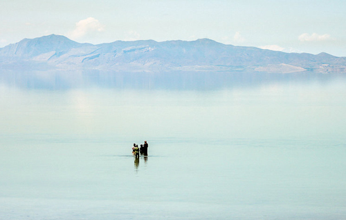 اتفاقی تازه برای دریاچه ارومیه +(تصویر)