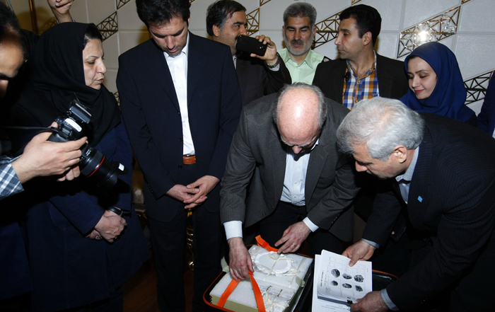 (تصاویر) بازگشت 108کتیبه‌تاریخی ایران از آمریکا