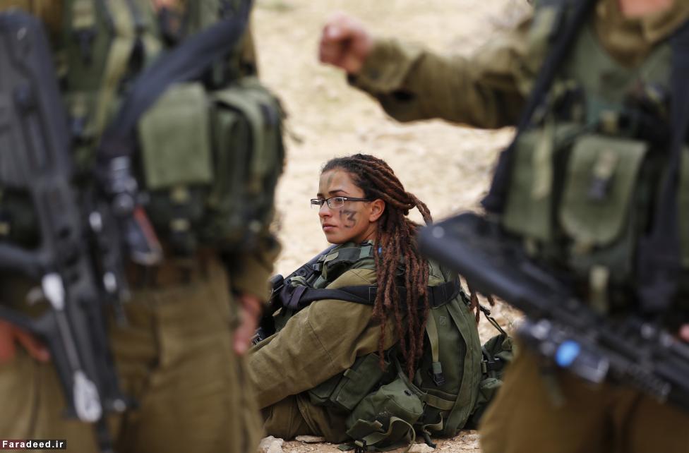 (تصاویر) خدمت دختران در ارتش اسرائیل