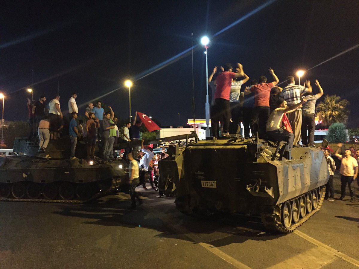 تلاش برای کودتا در ترکیه