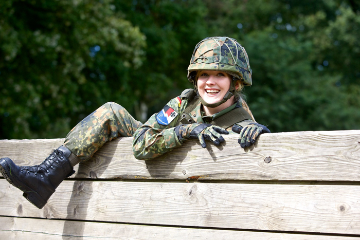 (تصاویر) زنان در ارتش آلمان چه می‌کنند؟